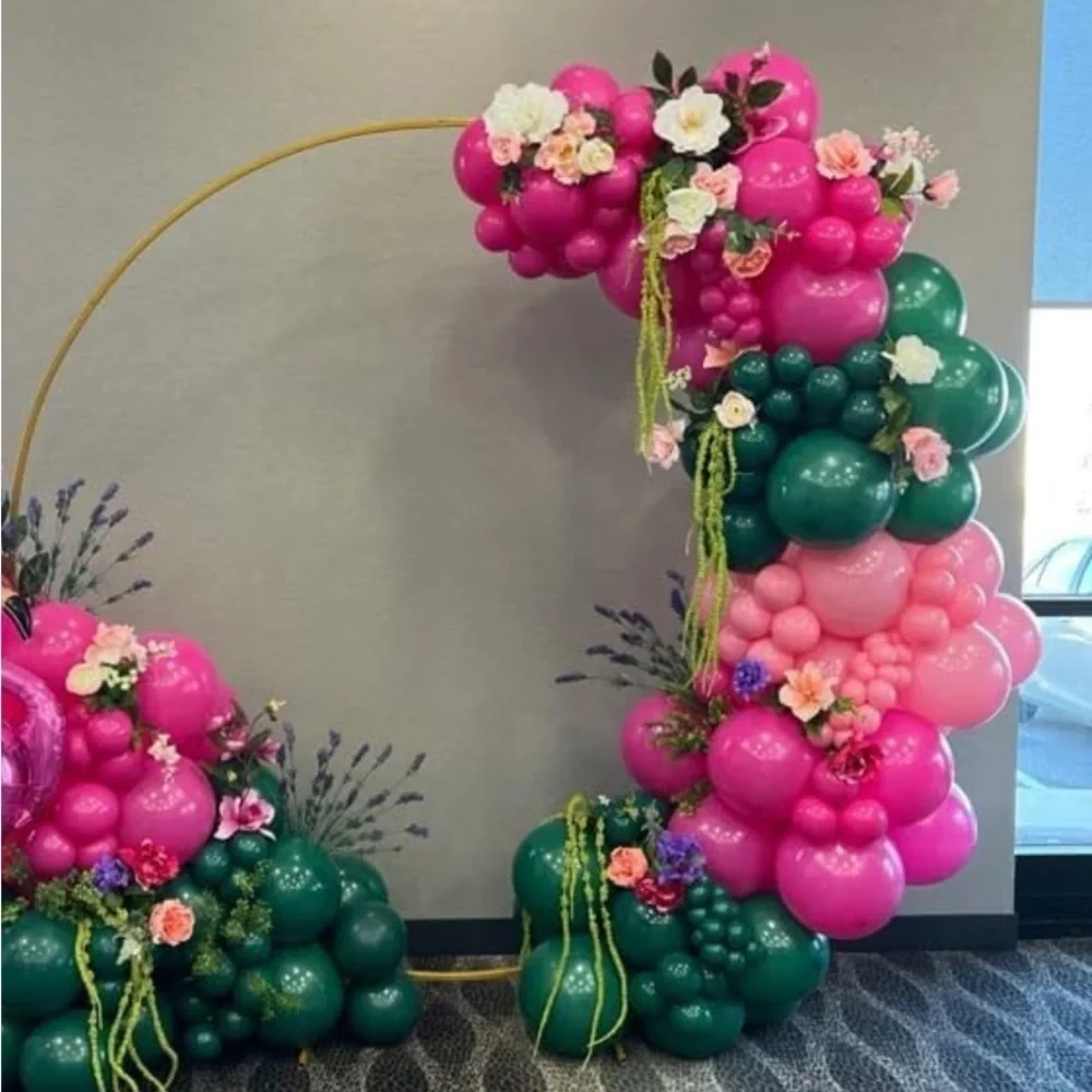 Tropical themed balloon arch kit
